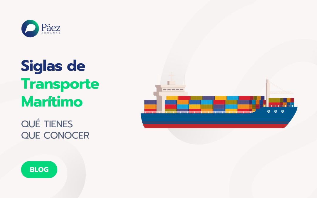 Siglas de Transporte Marítimo