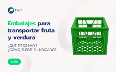 ¿Qué tipos de embalajes existen para transportar fruta y verdura?